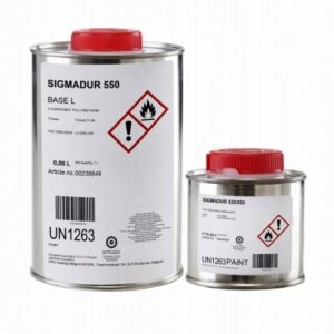 FARBA POLIURETANOWA ŁODZIE JACHTY KAJAKI ROZNE kolory 1L PPG SIGMADUR 550